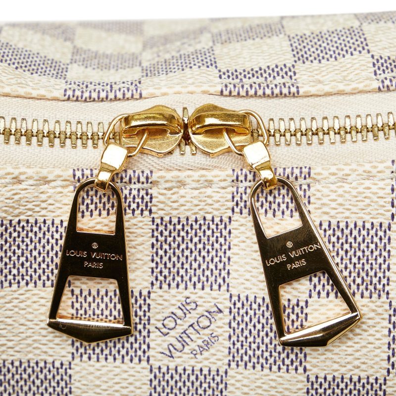 LOUIS VUITTON Damier Azur Lymington Satchel - Logoexplore - Image 7