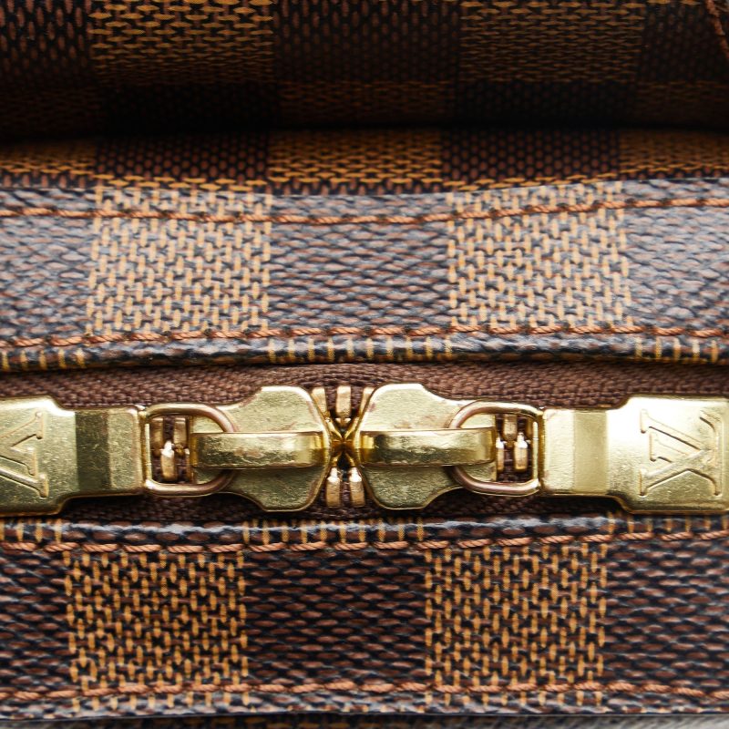 LOUIS VUITTON Damier Ebene Geronimos Crossbody Bag - Logoexplore - Image 10