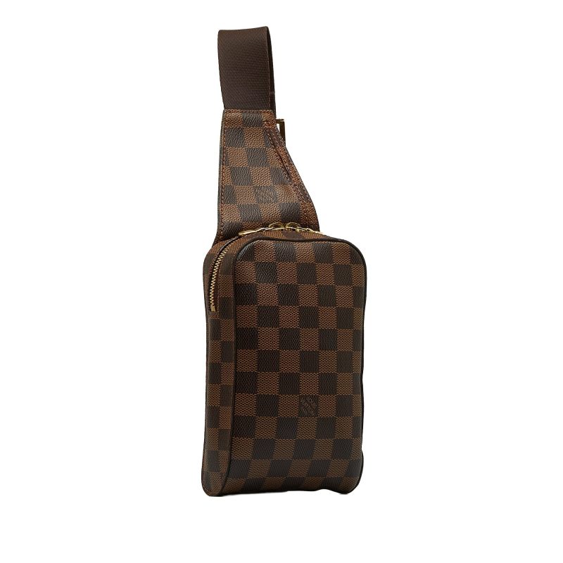 LOUIS VUITTON Damier Ebene Geronimos Crossbody Bag - Logoexplore - Image 2