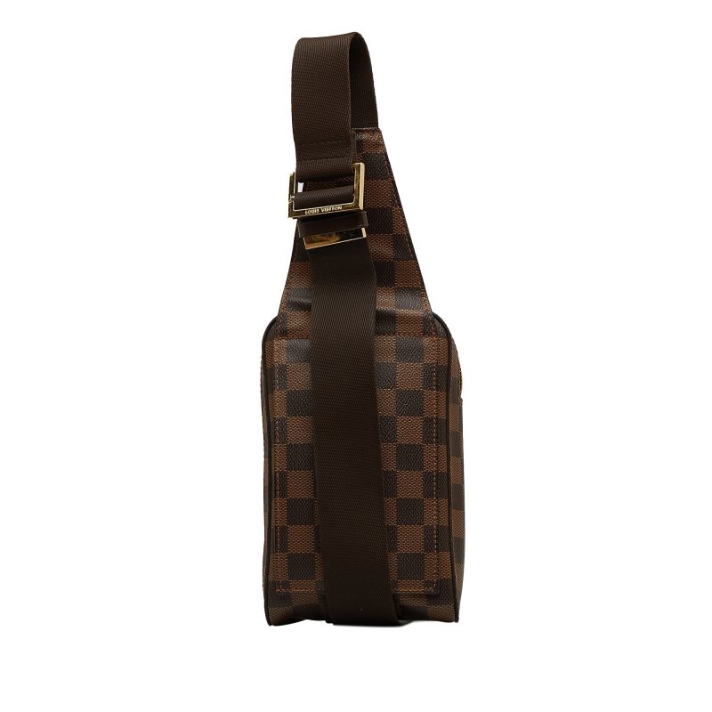 LOUIS VUITTON Damier Ebene Geronimos Crossbody Bag - Logoexplore - Image 3
