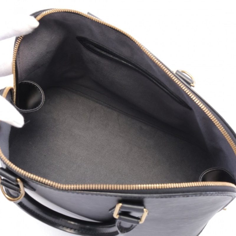 Louis Vuitton Epi Leather Alma Handbag,Black - Logoexplore - Image 2