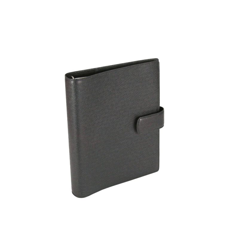 Louis Vuitton Filofax Black Taiga Leather - Logoexplore - Image 3