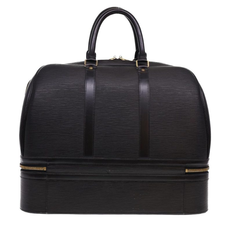 LOUIS VUITTON Epi Sac Sports Boston Bag SPO Black  40014 - Logoexplore - Image 2