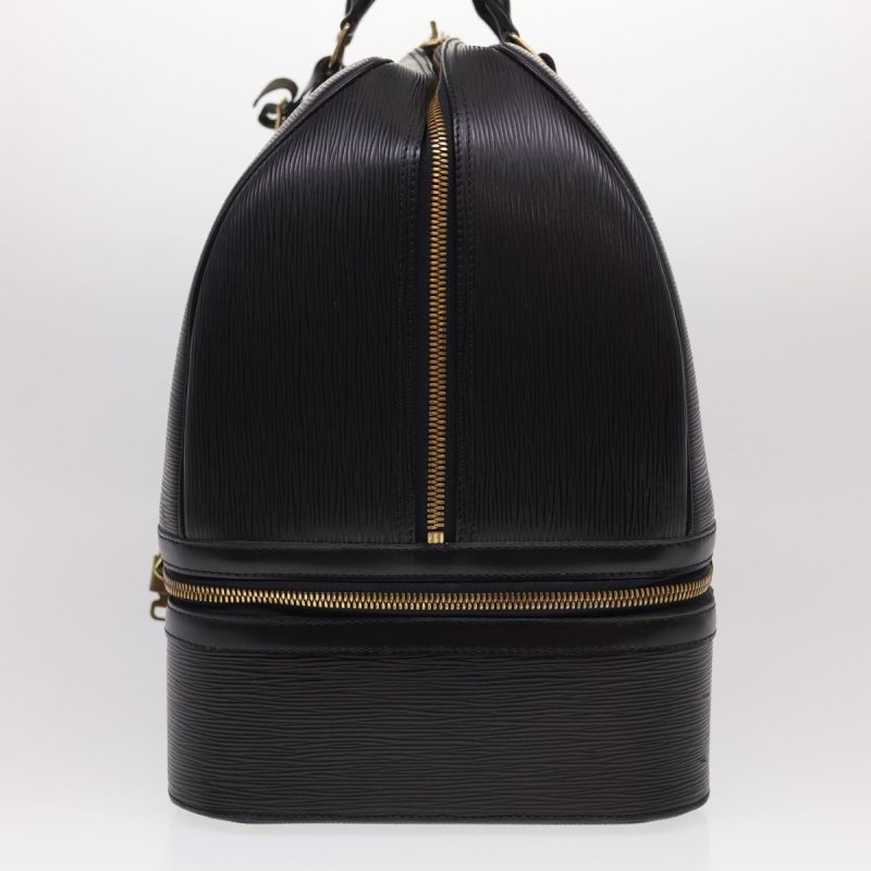 LOUIS VUITTON Epi Sac Sports Boston Bag SPO Black  40014 - Logoexplore - Image 3