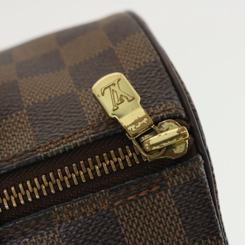 LOUIS VUITTON Damier Ebene Papillon 30 Hand Bag N51303  40022 - Logoexplore - Image 9