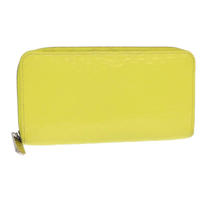 LOUIS VUITTON Damier Facet Zippy Wallet Long Wallet Yellow M94401  40171 - Logoexplore