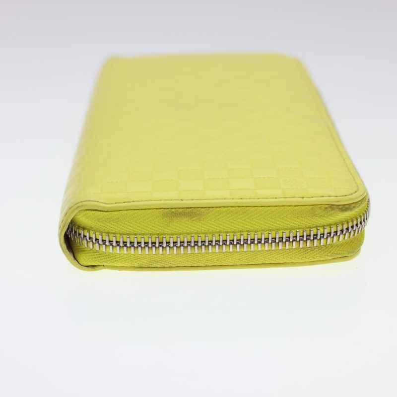 LOUIS VUITTON Damier Facet Zippy Wallet Long Wallet Yellow M94401  40171 - Logoexplore - Image 4