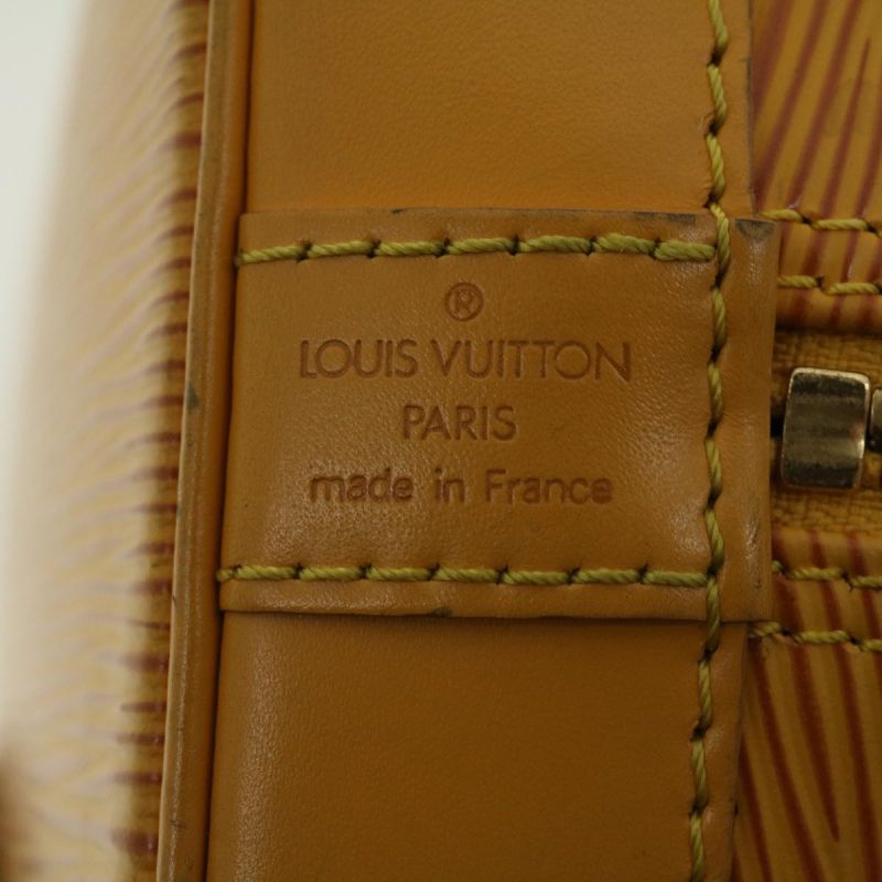 LOUIS VUITTON Epi Alma Hand Bag Tassili Yellow M52149  40263 - Logoexplore - Image 10
