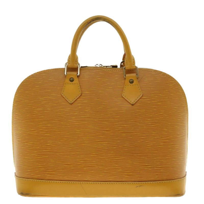 LOUIS VUITTON Epi Alma Hand Bag Tassili Yellow M52149  40263 - Logoexplore - Image 2