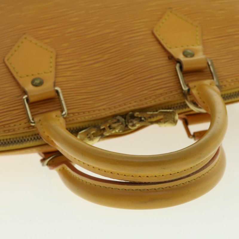 LOUIS VUITTON Epi Alma Hand Bag Tassili Yellow M52149  40263 - Logoexplore - Image 7