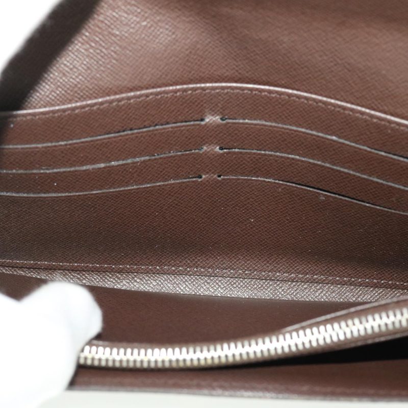 LOUIS VUITTON Damier Ebene Portefeuille Sarah Long Wallet N61734  40389 - Logoexplore - Image 10