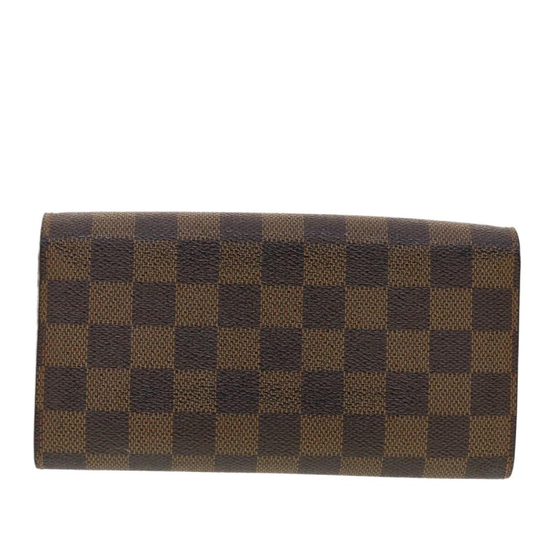 LOUIS VUITTON Damier Ebene Portefeuille Sarah Long Wallet N61734  40389 - Logoexplore - Image 2