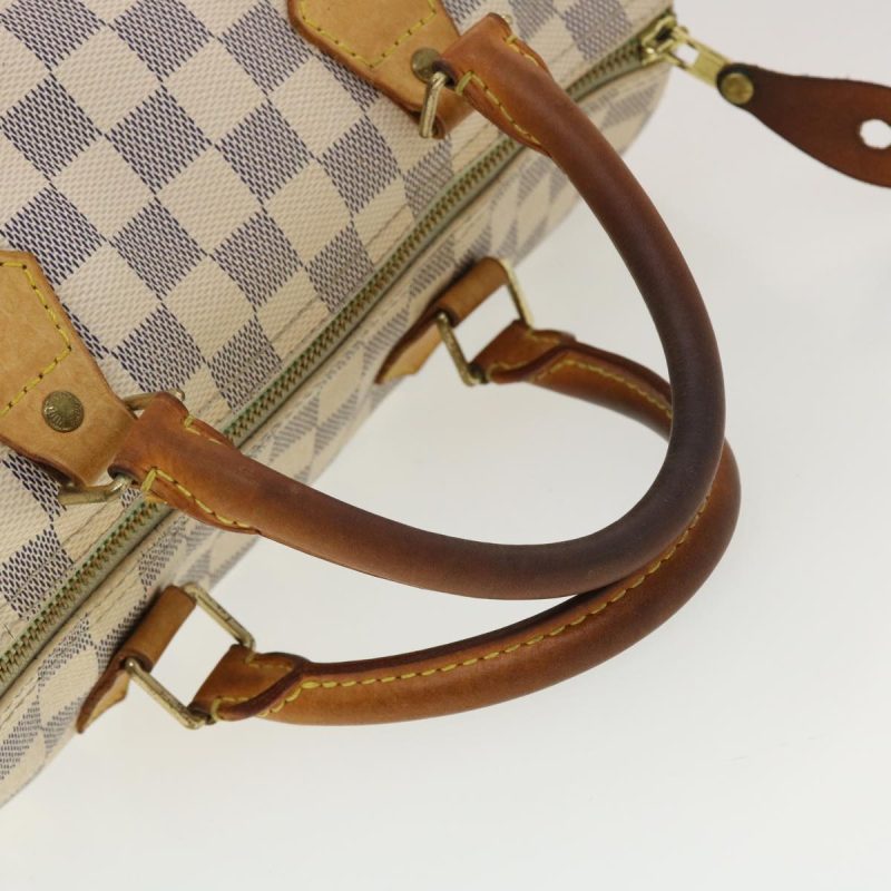 LOUIS VUITTON Damier Azur Speedy 30 Hand Bag N41533  40420 - Logoexplore - Image 8