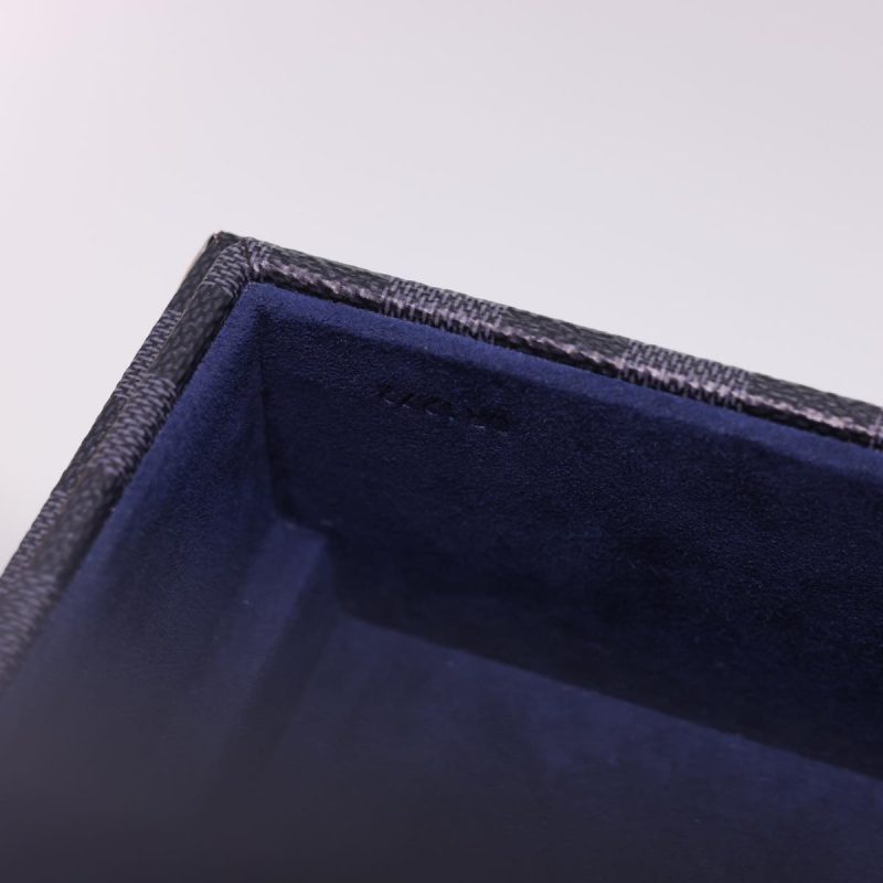 LOUIS VUITTON Damier Graphite Watch Case Coffret 8 Montor Trunk N48226 LV 40463A - Logoexplore - Image 10
