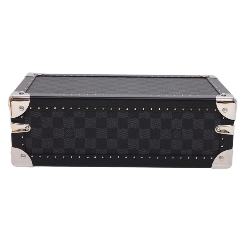 LOUIS VUITTON Damier Graphite Watch Case Coffret 8 Montor Trunk N48226 LV 40463A - Logoexplore - Image 2