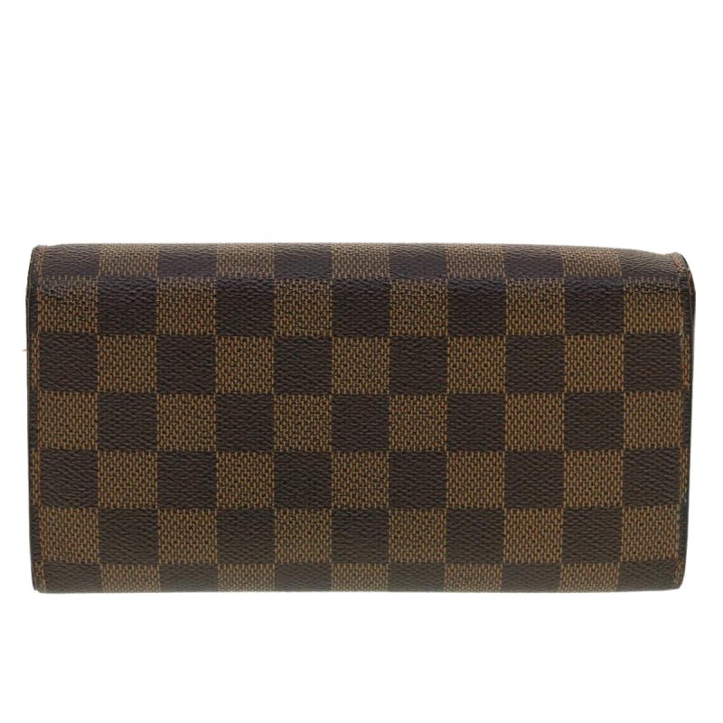 LOUIS VUITTON Damier Ebene Portefeuille Sarah Long Wallet N61734  40580 - Logoexplore - Image 2