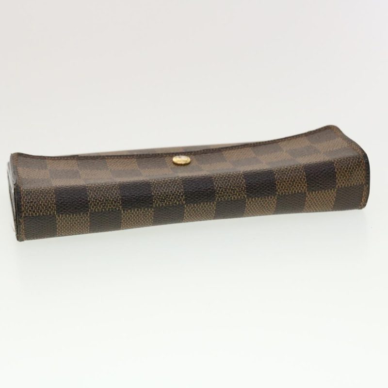 LOUIS VUITTON Damier Ebene Portefeuille Sarah Long Wallet N61734  40580 - Logoexplore - Image 5
