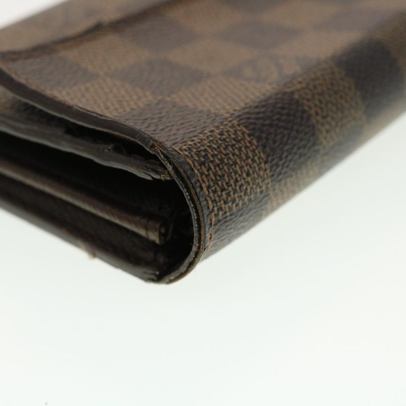LOUIS VUITTON Damier Ebene Portefeuille Sarah Long Wallet N61734  40580 - Logoexplore - Image 7