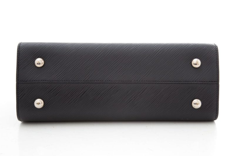 Louis Vuitton Black Epi Leather Twist Tote - Logoexplore - Image 5