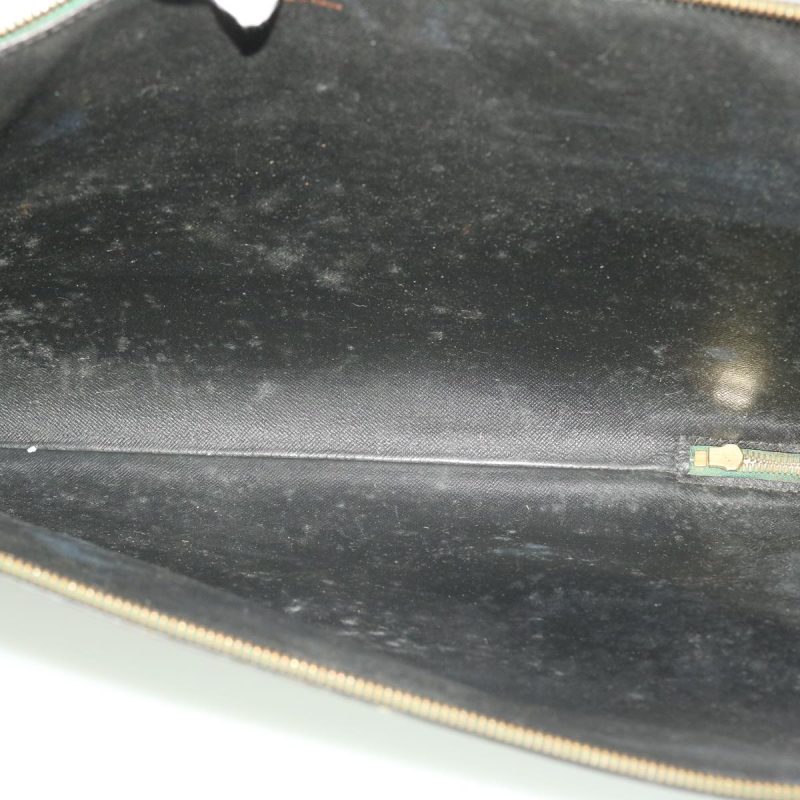 LOUIS VUITTON Epi Posh Documents Clutch Bag Green M54494  40864 - Logoexplore - Image 10