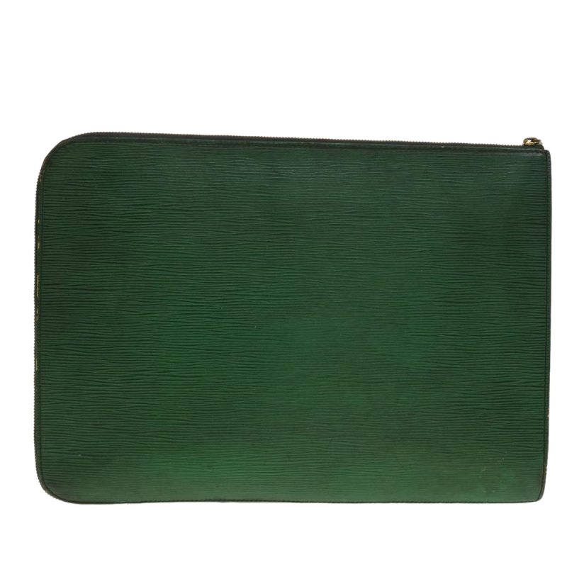 LOUIS VUITTON Epi Posh Documents Clutch Bag Green M54494  40864 - Logoexplore - Image 2