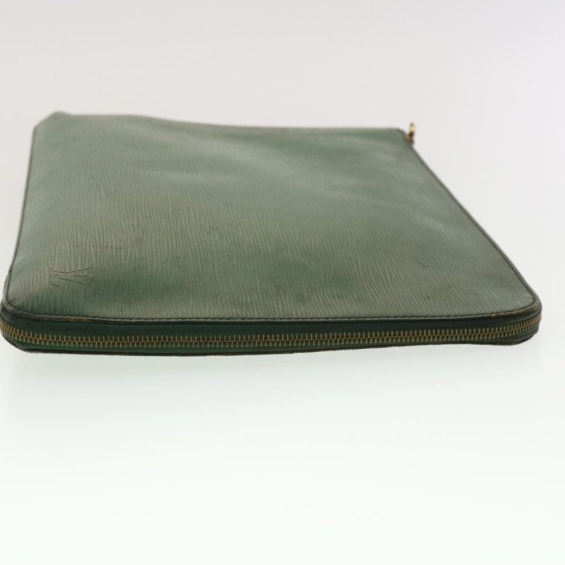LOUIS VUITTON Epi Posh Documents Clutch Bag Green M54494  40864 - Logoexplore - Image 3