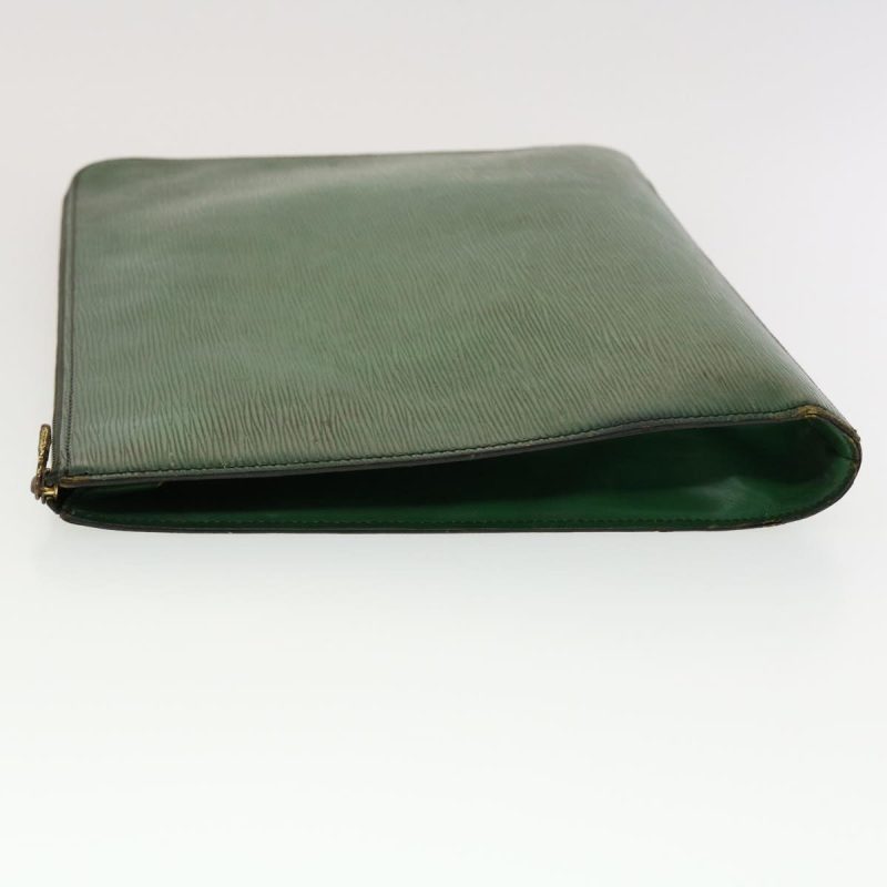 LOUIS VUITTON Epi Posh Documents Clutch Bag Green M54494  40864 - Logoexplore - Image 4