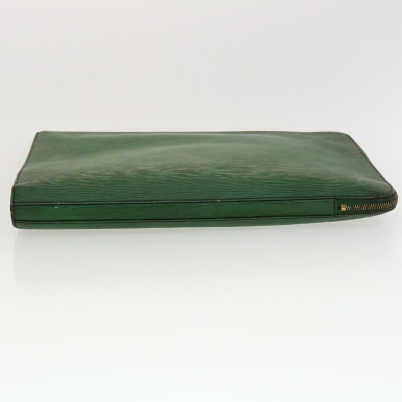 LOUIS VUITTON Epi Posh Documents Clutch Bag Green M54494  40864 - Logoexplore - Image 6