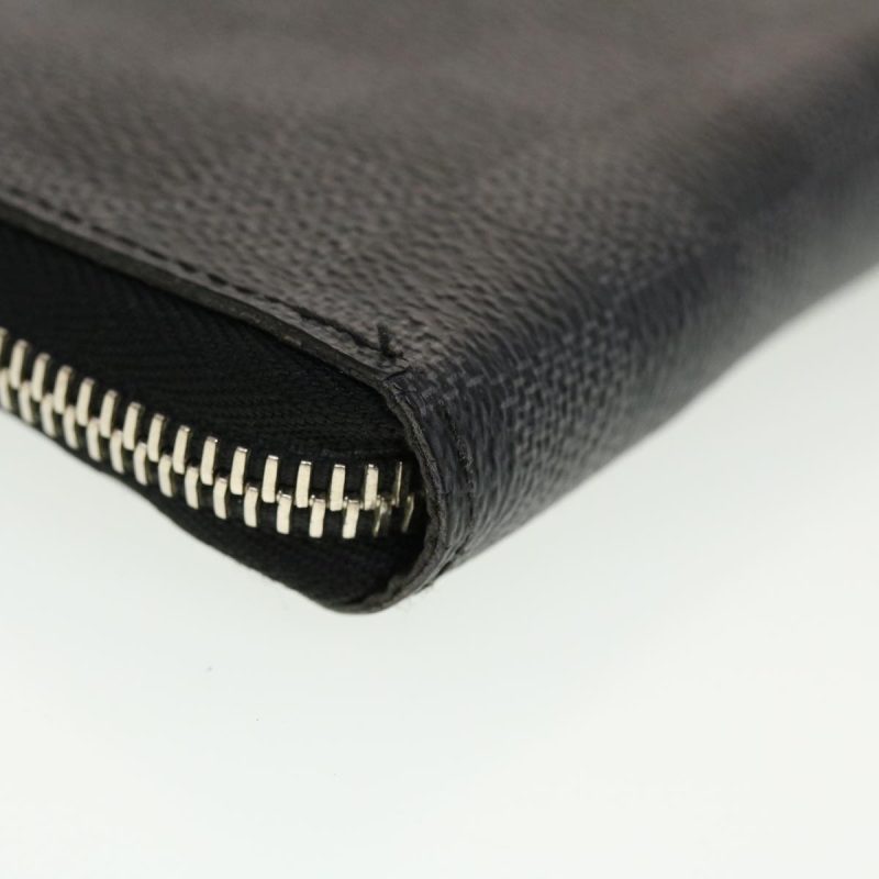 LOUIS VUITTON Damier Graphite Zippy Wallet Vertical N63095  41067 - Logoexplore - Image 8