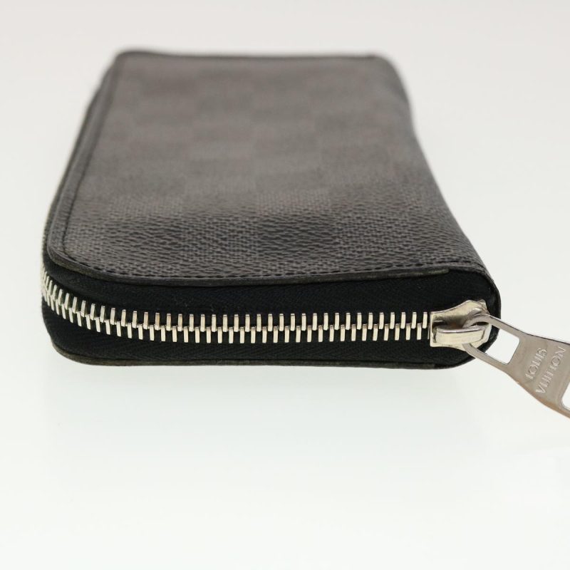 LOUIS VUITTON Damier Graphite Zippy Wallet Vertical N63095  41067 - Logoexplore - Image 5