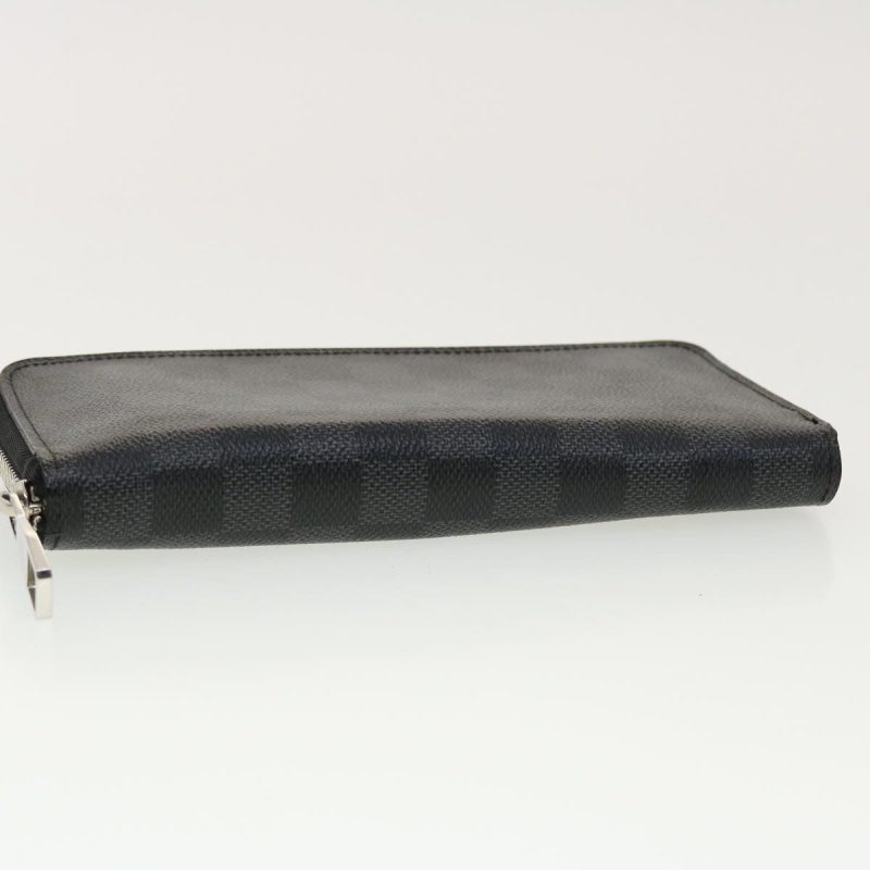 LOUIS VUITTON Damier Graphite Zippy Wallet Vertical N63095  41067 - Logoexplore - Image 6