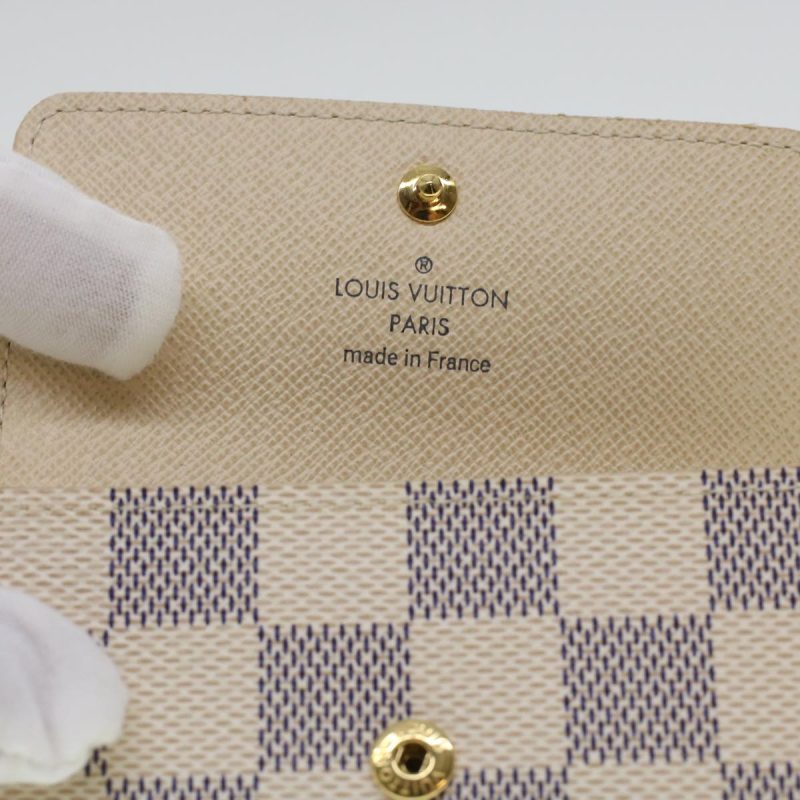 LOUIS VUITTON Damier Azur Multicles 4 Key Case N60020  41614 - Logoexplore - Image 7