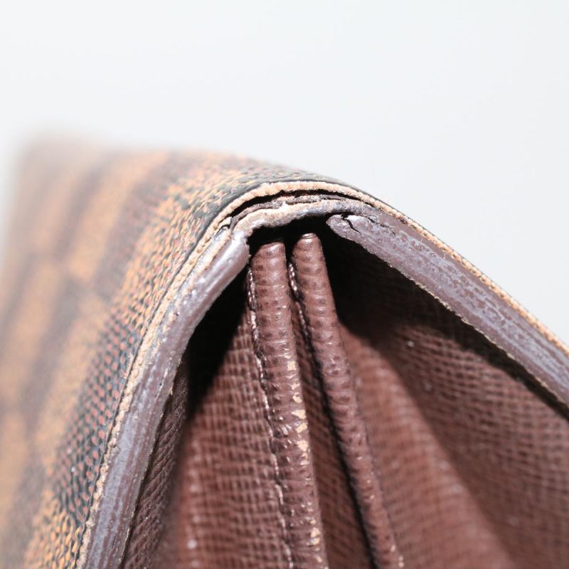 LOUIS VUITTON Damier Ebene Portefeuille Sarah Long Wallet N61734  42065 - Logoexplore - Image 8