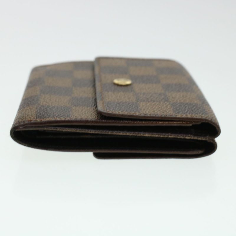 LOUIS VUITTON Damier Ebene Porte Monnaie Billets Cartes Credit N61652 42149 - Logoexplore - Image 4