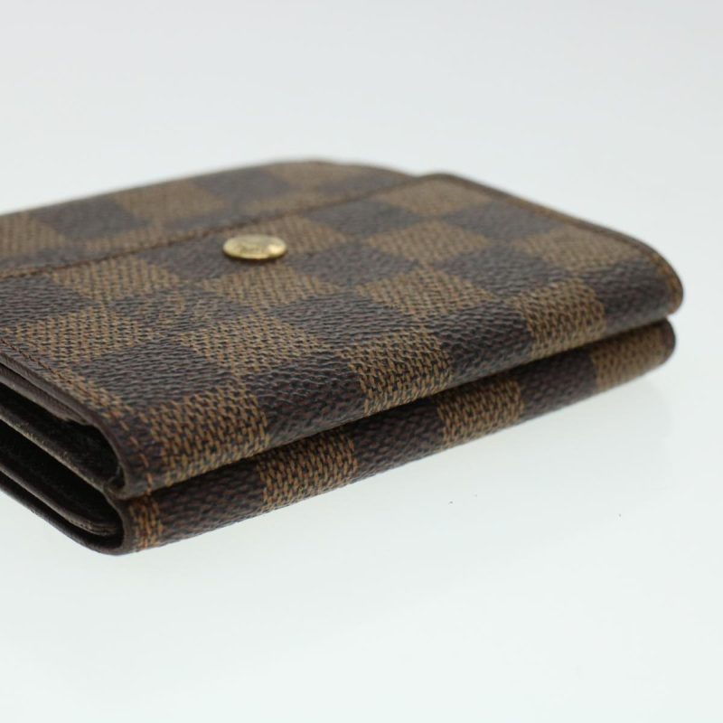 LOUIS VUITTON Damier Ebene Porte Monnaie Billets Cartes Credit N61652 42149 - Logoexplore - Image 5