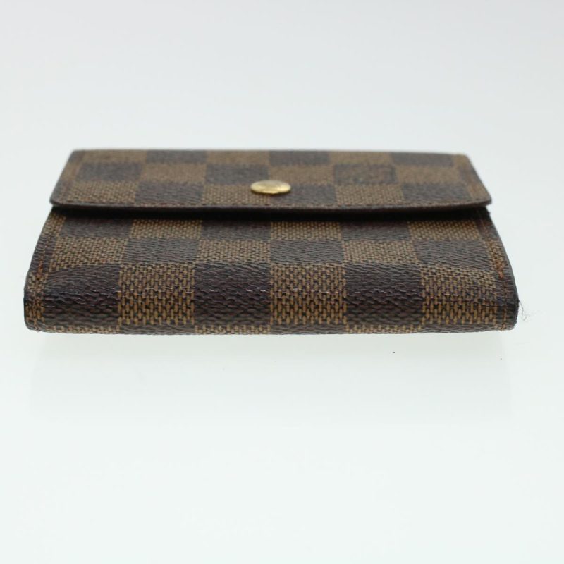 LOUIS VUITTON Damier Ebene Porte Monnaie Billets Cartes Credit N61652 42149 - Logoexplore - Image 6