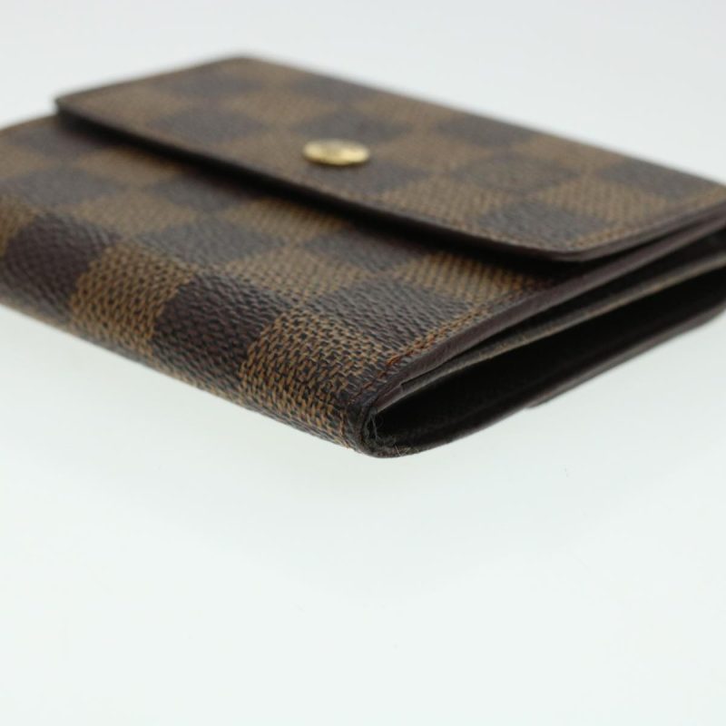 LOUIS VUITTON Damier Ebene Porte Monnaie Billets Cartes Credit N61652 42149 - Logoexplore - Image 7