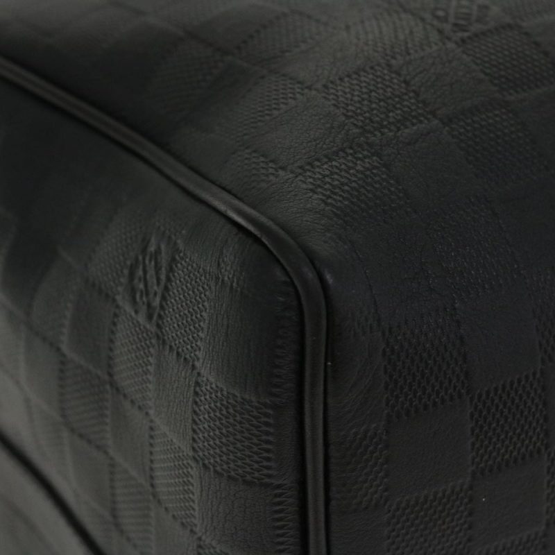 LOUIS VUITTON Damier Infini Keepall Bandouliere 45 Boston Bag N41145 LV 42163 - Logoexplore - Image 8