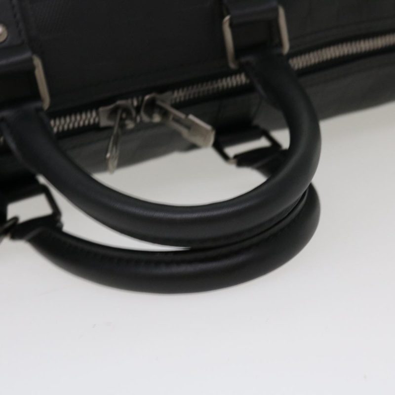 LOUIS VUITTON Damier Infini Keepall Bandouliere 45 Boston Bag N41145 LV 42163 - Logoexplore - Image 7