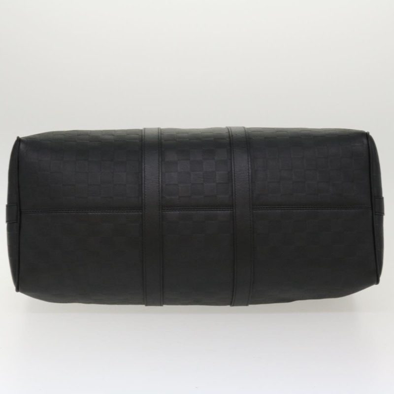 LOUIS VUITTON Damier Infini Keepall Bandouliere 45 Boston Bag N41145 LV 42163 - Logoexplore - Image 5