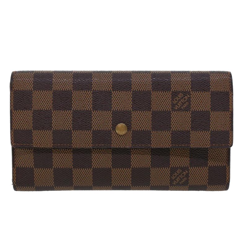 LOUIS VUITTON Damier Ebene Portefeuille International Wallet N61217 42296 - Logoexplore - Image 2