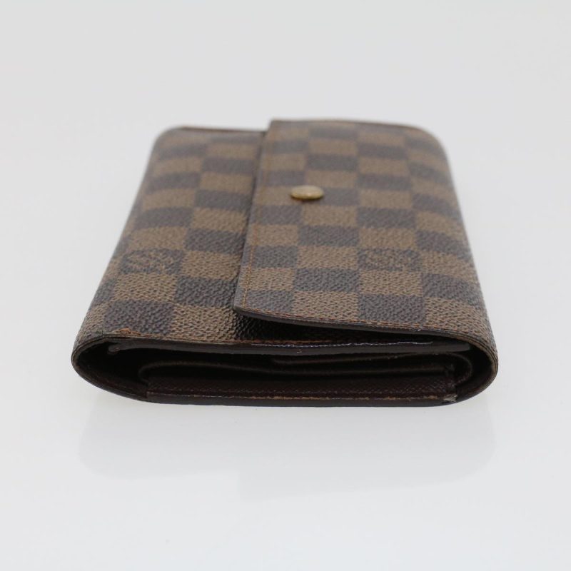LOUIS VUITTON Damier Ebene Portefeuille International Wallet N61217 42296 - Logoexplore - Image 5