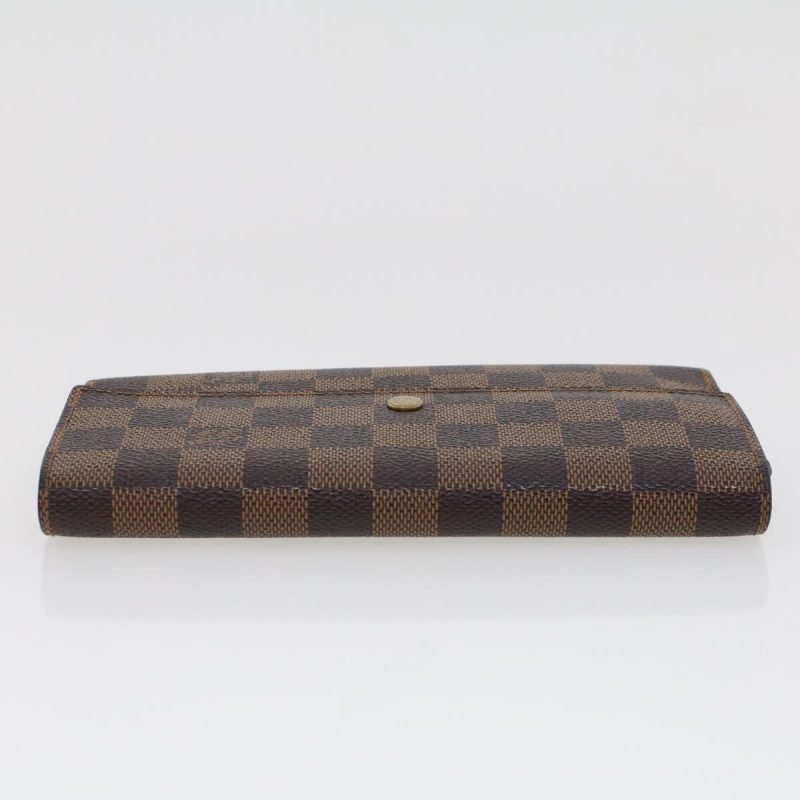 LOUIS VUITTON Damier Ebene Portefeuille International Wallet N61217 42296 - Logoexplore - Image 6