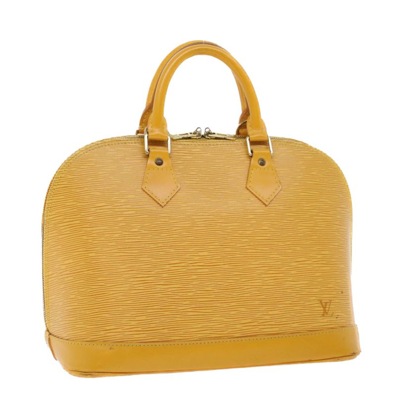 LOUIS VUITTON Epi Alma Hand Bag Tassili Yellow M52149  42303 - Logoexplore
