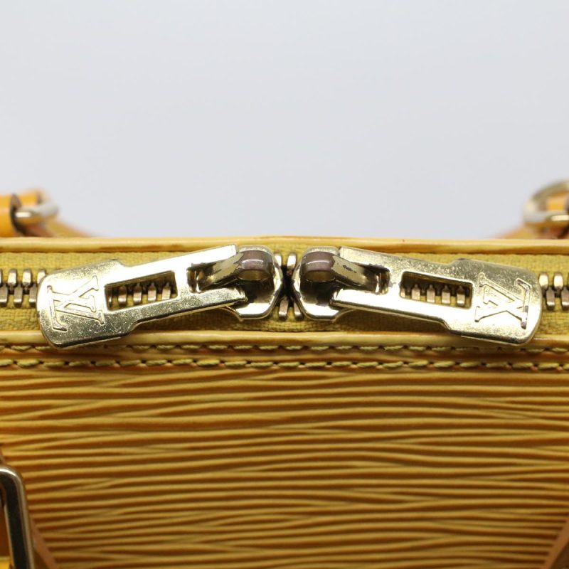 LOUIS VUITTON Epi Alma Hand Bag Tassili Yellow M52149  42303 - Logoexplore - Image 10