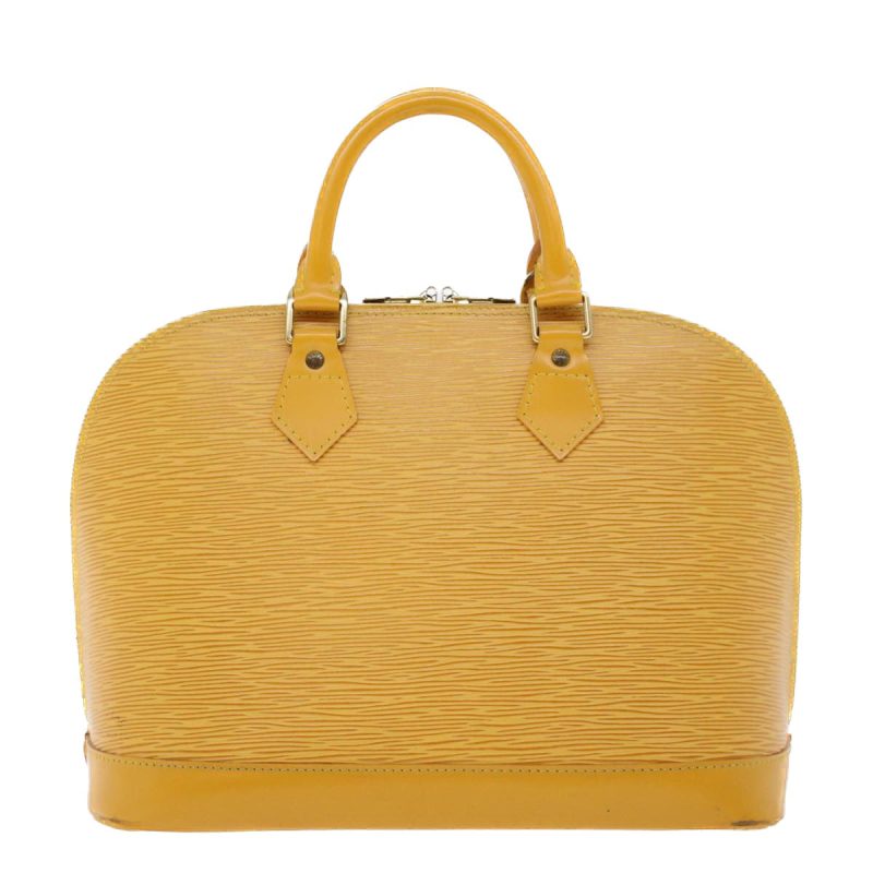 LOUIS VUITTON Epi Alma Hand Bag Tassili Yellow M52149  42303 - Logoexplore - Image 2