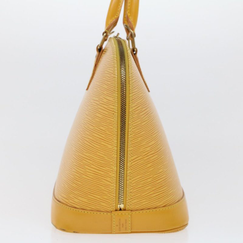 LOUIS VUITTON Epi Alma Hand Bag Tassili Yellow M52149  42303 - Logoexplore - Image 3