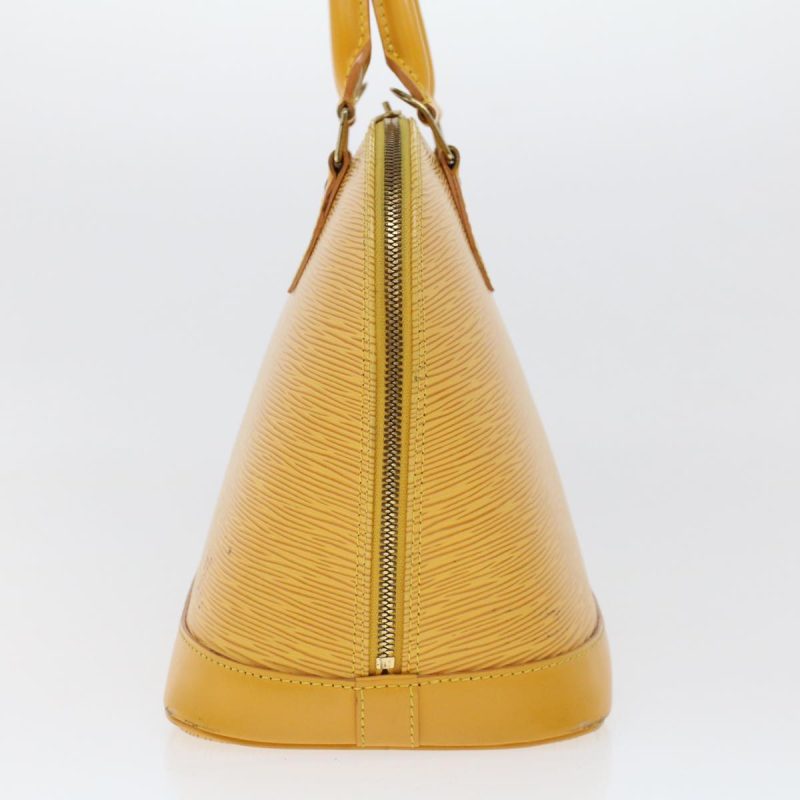 LOUIS VUITTON Epi Alma Hand Bag Tassili Yellow M52149  42303 - Logoexplore - Image 4