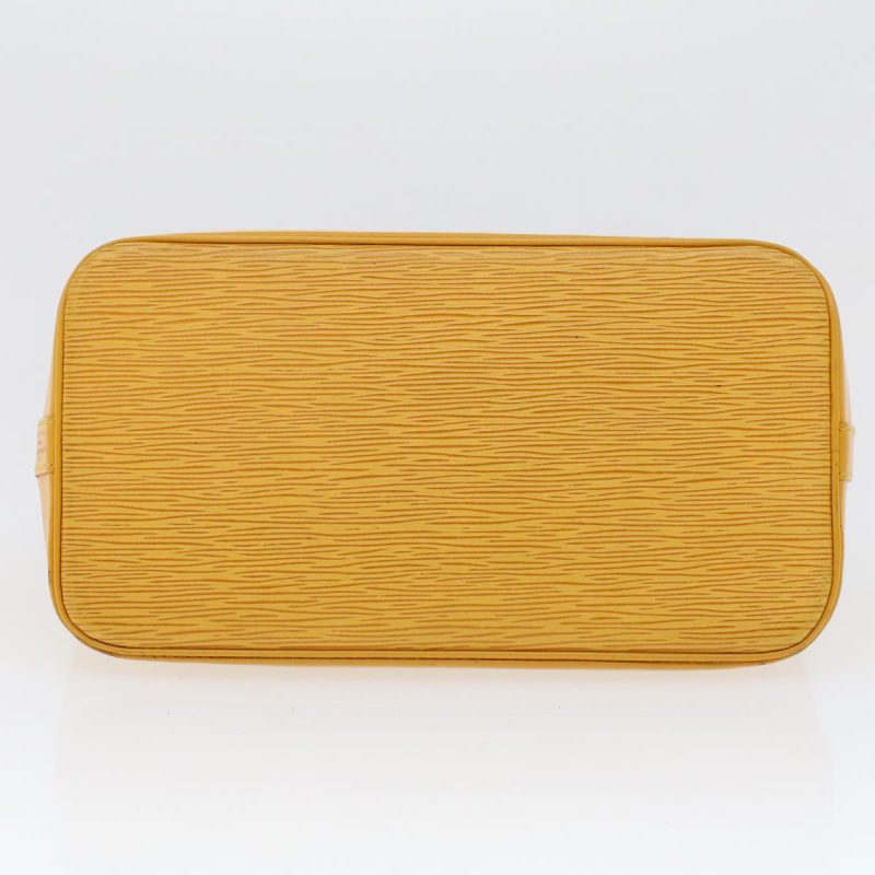 LOUIS VUITTON Epi Alma Hand Bag Tassili Yellow M52149  42303 - Logoexplore - Image 5