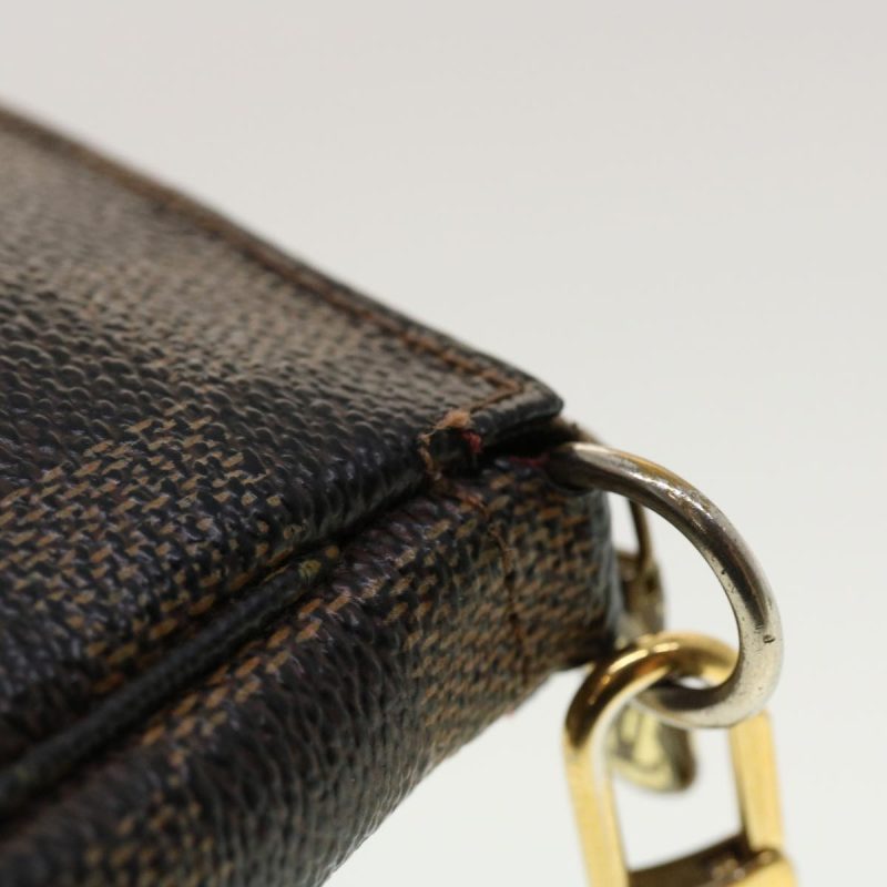 LOUIS VUITTON Damier Ebene T&B Mini Pochette Accessoires Pouch N58011 42353 - Logoexplore - Image 7